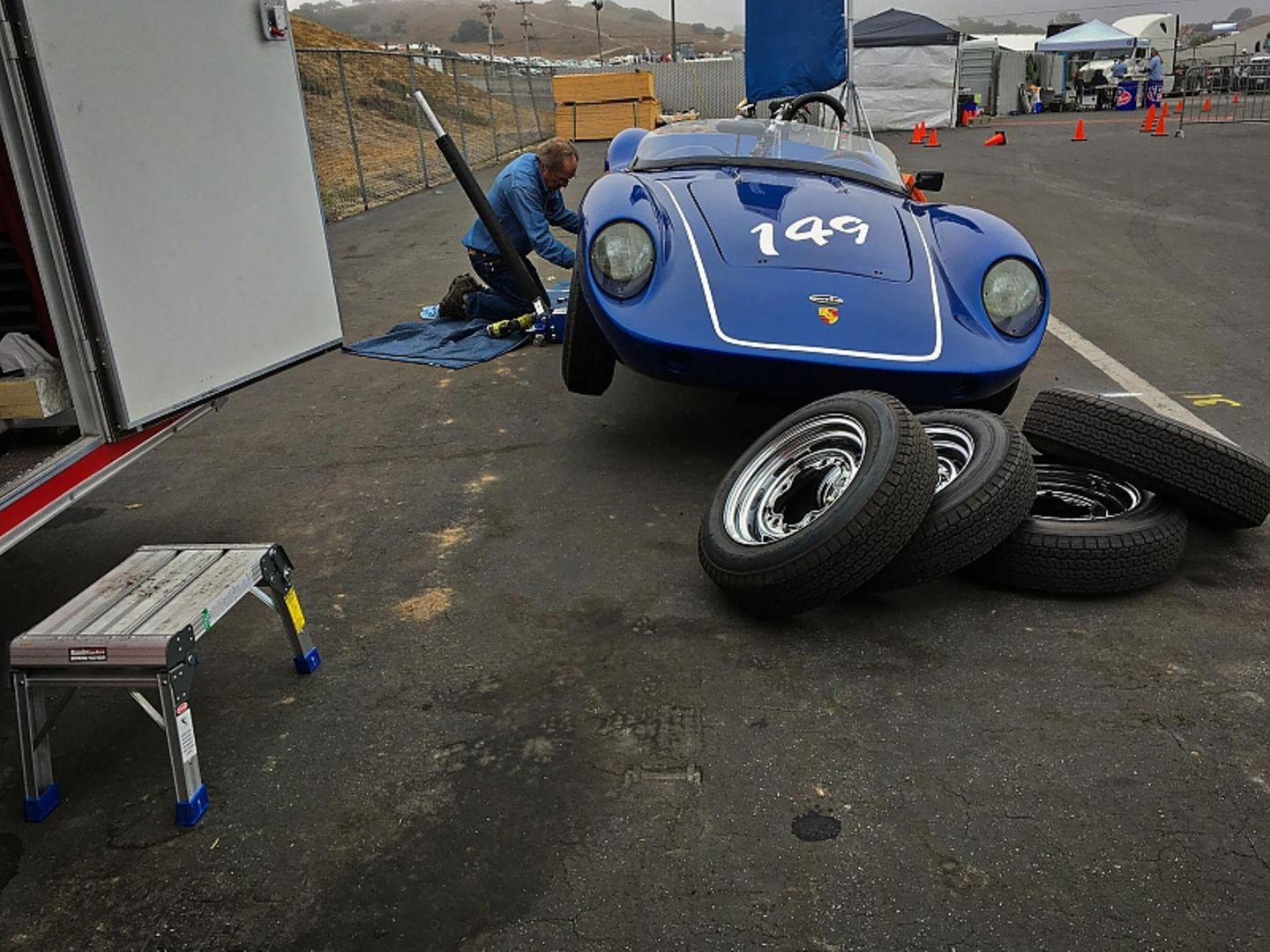 Nicht nur große Rennsder Porsche Rennsport Reunion 2018 vertreten, sondern nicht minder ambitionierte Bastler