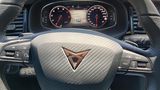 Das Tribe-Logo ziert im Cupra Ateca die Lenkradnabe