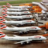 Der heute weltweit größte Betreiber einer 747-Passagierflotte ist British Airways mit 36 Jumbojets