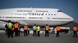 Start zum Abschiedsflug von San Francisco nach Hawaii: Als einer der letzten US-Fluggesellschaften haben sich United Airlines im November 2017 von all ihren Jumbojets getrennt. 