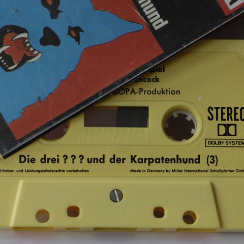 Trotzt Streaming auf Kassette und CD ein Dauerbrenner: Die Geschichten der drei Fragezeichen.