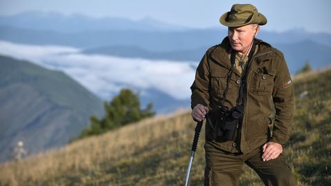 Wladimir Putin macht Urlaub in Sibirien 