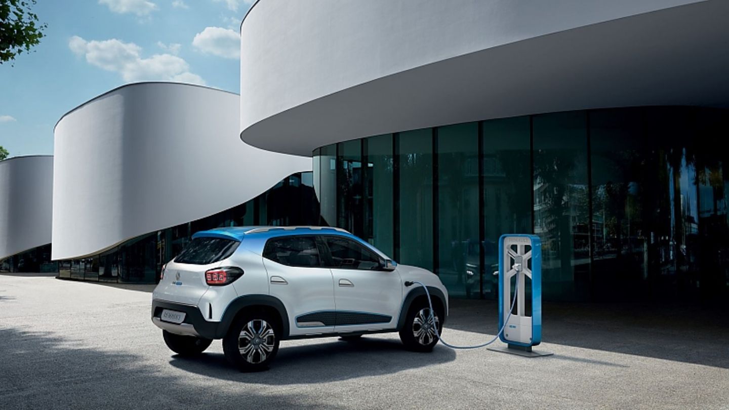 Der Renault K-ZE hat eine Norm-Reichweite von 250 Kilometer
