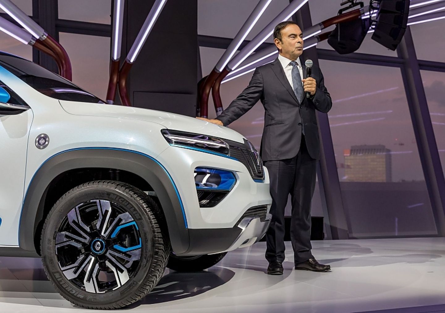 Der Renault K-ZE ist Teil des Drive the Future-Plans