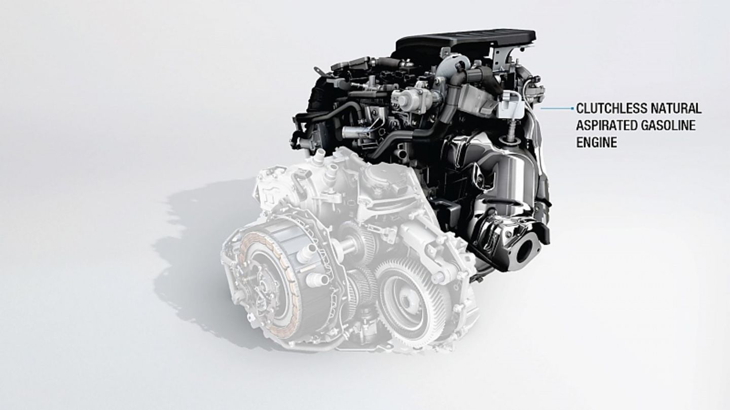 Natürlich gehört zu Renault E-Tech auch ein Saugmotor