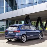 Mercedes B-Klasse - das Heck hat deutlich gewonnen