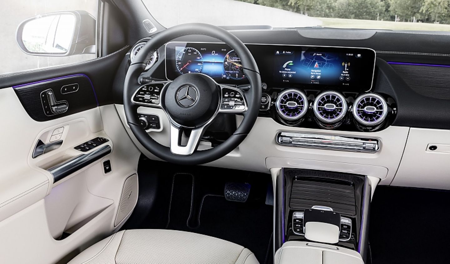 Mercedes B-Klasse - im Zweifarbton