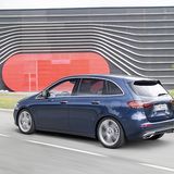 Mercedes B-Klasse - auch die Seitenlinie erinnert an den Active Tourer von BMW