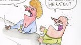 Cartoons von Tobias Schülert: Klimawandel - So schlecht geht es Frau Holle