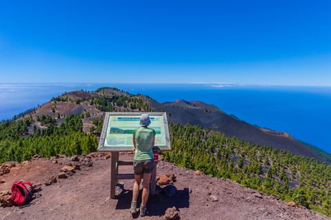 Weitsicht vom Mirador de las Deseadas auf La Palma