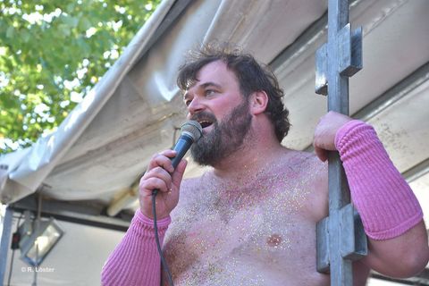 "Bird Berlin"-Auftritt bei der Veranstaltung "Bündnis Nürnberg gegen die AfD"