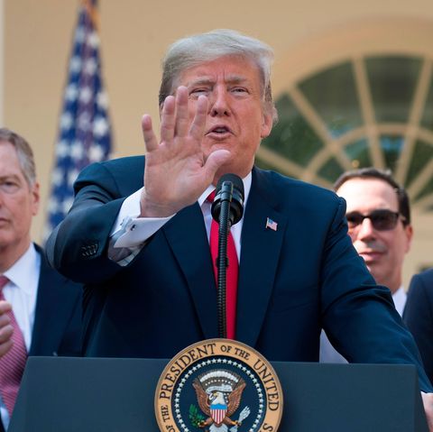 Weißes Haus: "Sie denken niemals nach": So abfällig behandelt Trump zwei Reporterinnen