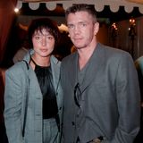 "Rocky" Rocchigiani  1996 mit seiner Ehefrau Christine. Das Paar heiratete 1995, sechs Jahre später trennten sie sich. Zuletzt lebte die Box-Legende wohl glücklich mit der Tochter eines italienischen Kaffee-Herstellers und zwei Kindern auf Sizilien. Rocchigiani hinterlässt neben seiner Lebensgefährtin auch eine Tochter und seine in Berlin lebenden Eltern.