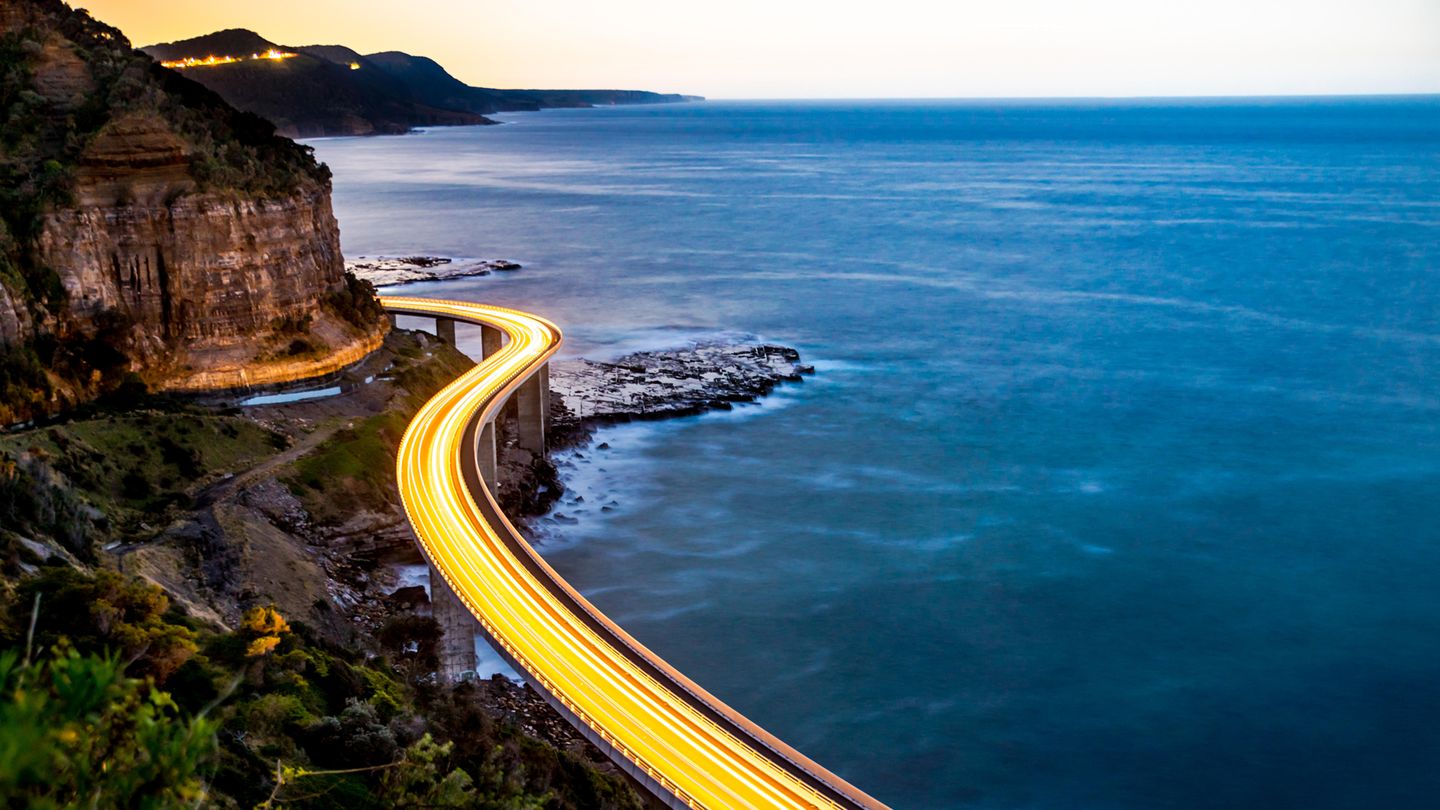 Gefährliche Selfies mit der Sea Cliff Bridge
