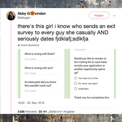 Ein Tweet aus den USA