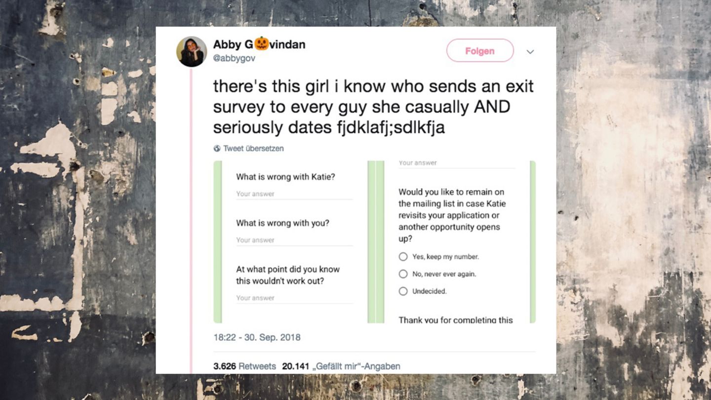 Ein Tweet aus den USA
