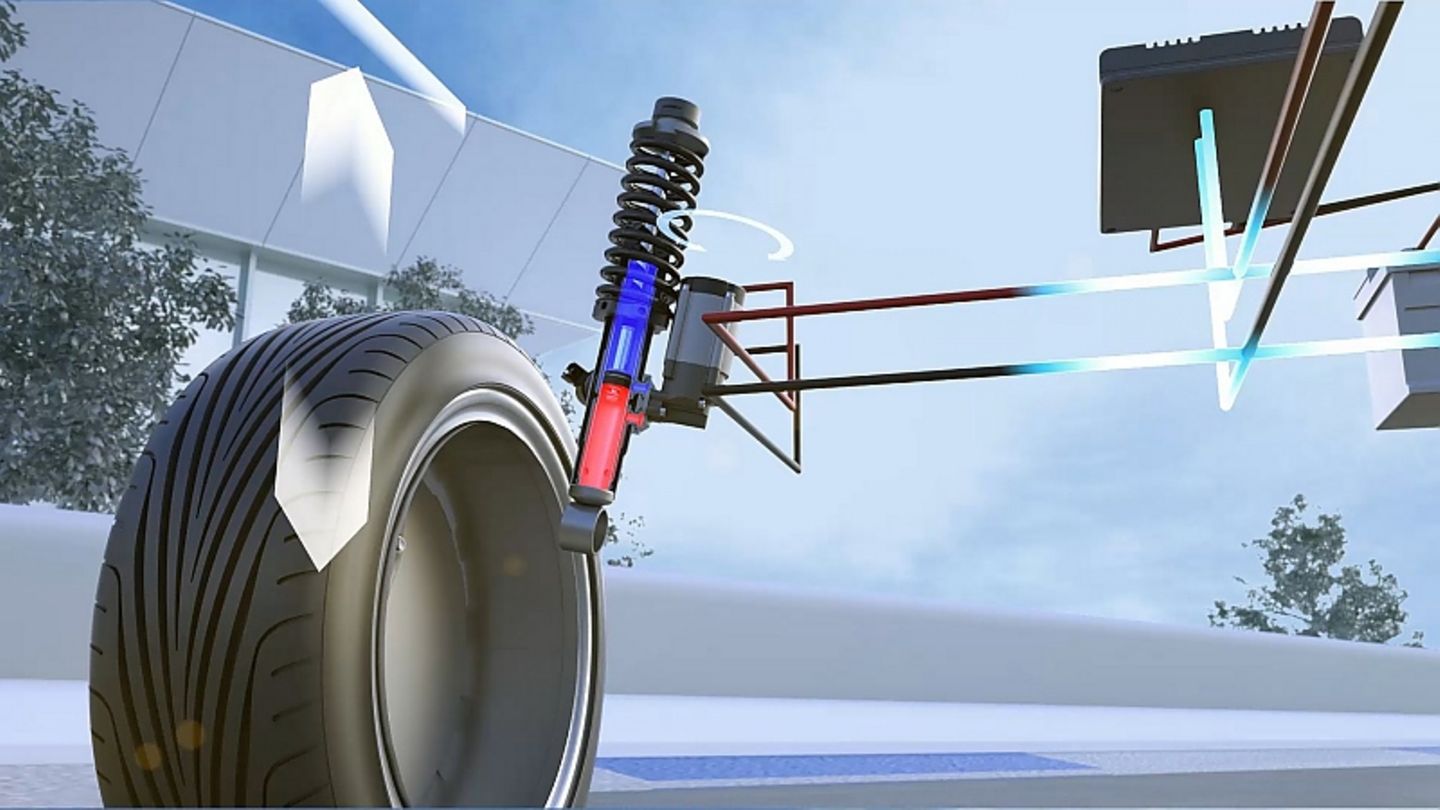 Das ZF sMotion ist als aktives Fahrwerk auch für das autonome Fahren wichtig