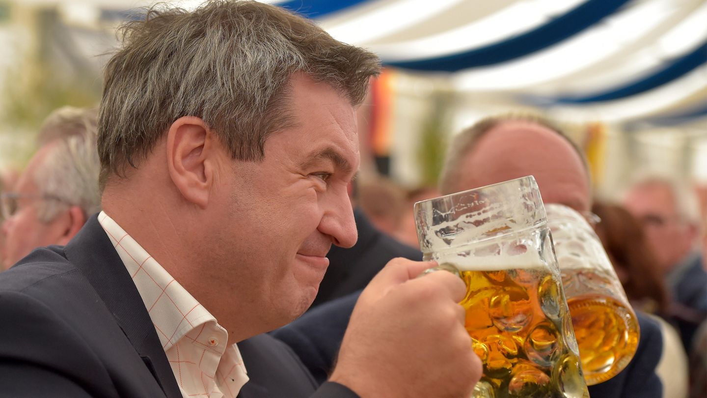 Markus Söder macht die Berliner Politik mitverantwortlich für die schlechten CSU-Umfragewerte