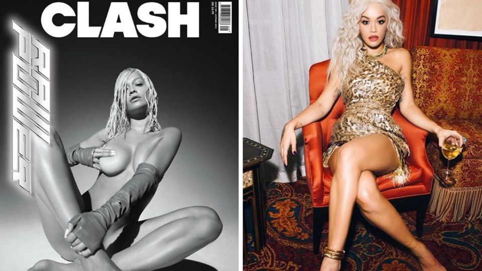 Rita Ora zeigt sich leicht bekleidet auf "Clash"-Cover