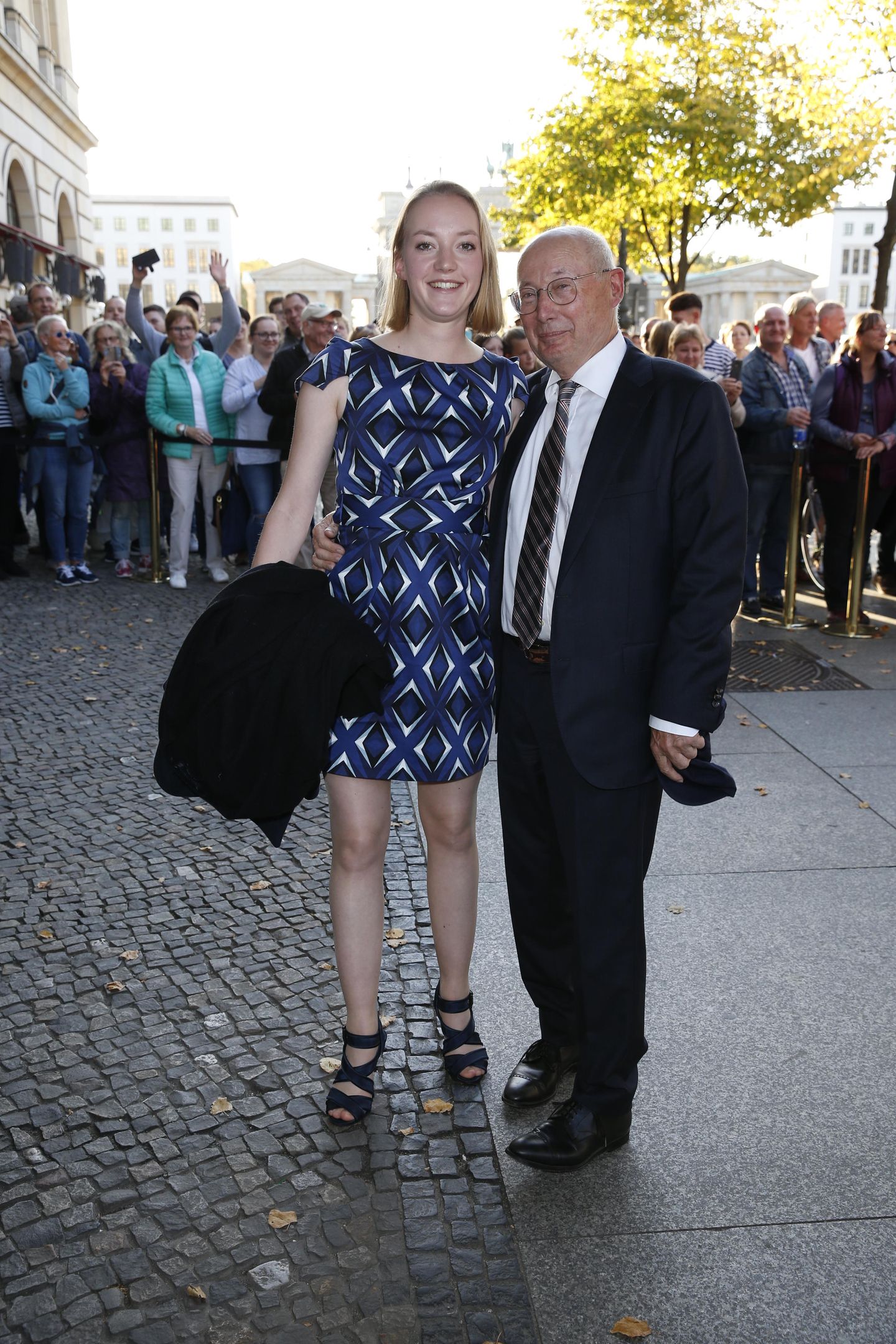 Journalist Stefan Aust brachte seine Tochter Emilie mit zur Hochzeitsfeier