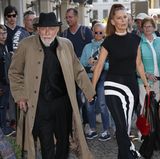 Rund 150 Gäste hatte Schröder und Kim zu ihrer Hochzeitsparty eingeladen, darunter auch den Maler Markus Lüpertz mit seiner Frau Dunja