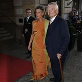 Zu Schröders Amtszeit als Kanzler war er der Innenminister: SPD-Politiker Otto Schily in Begleitung seiner Frau Linda