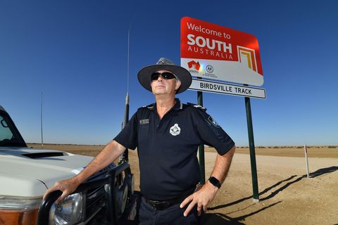 Der Polizist Stephan Pursell
