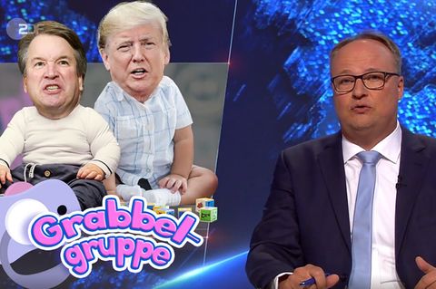 Oliver Welke über Präsident Trump und den umstrittenen Juristen Brett Kavanaugh