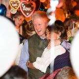 Im Käferzelt schien Bill Clinton seinen Spaß zu haben