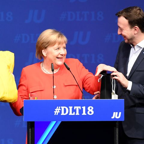 Angela Merkel und Paul Ziemiak