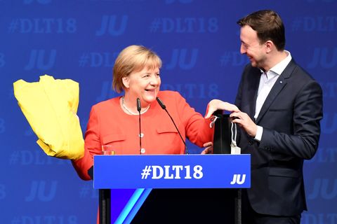 Angela Merkel und Paul Ziemiak