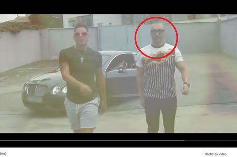 Drogenbaron Francisco Tejón in dem Musikvideo