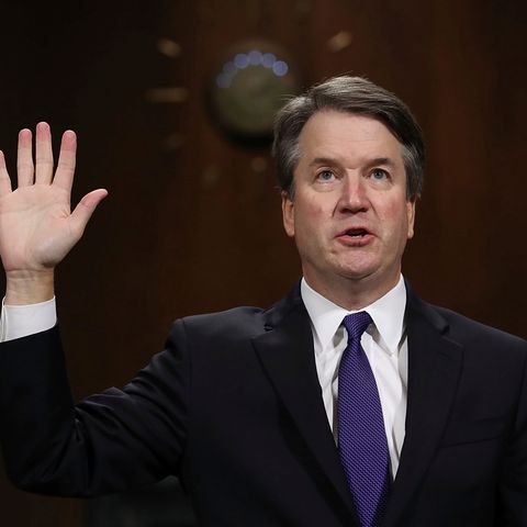 Brett Kavanaugh bei seiner Anhörung vor dem Justizausschuss