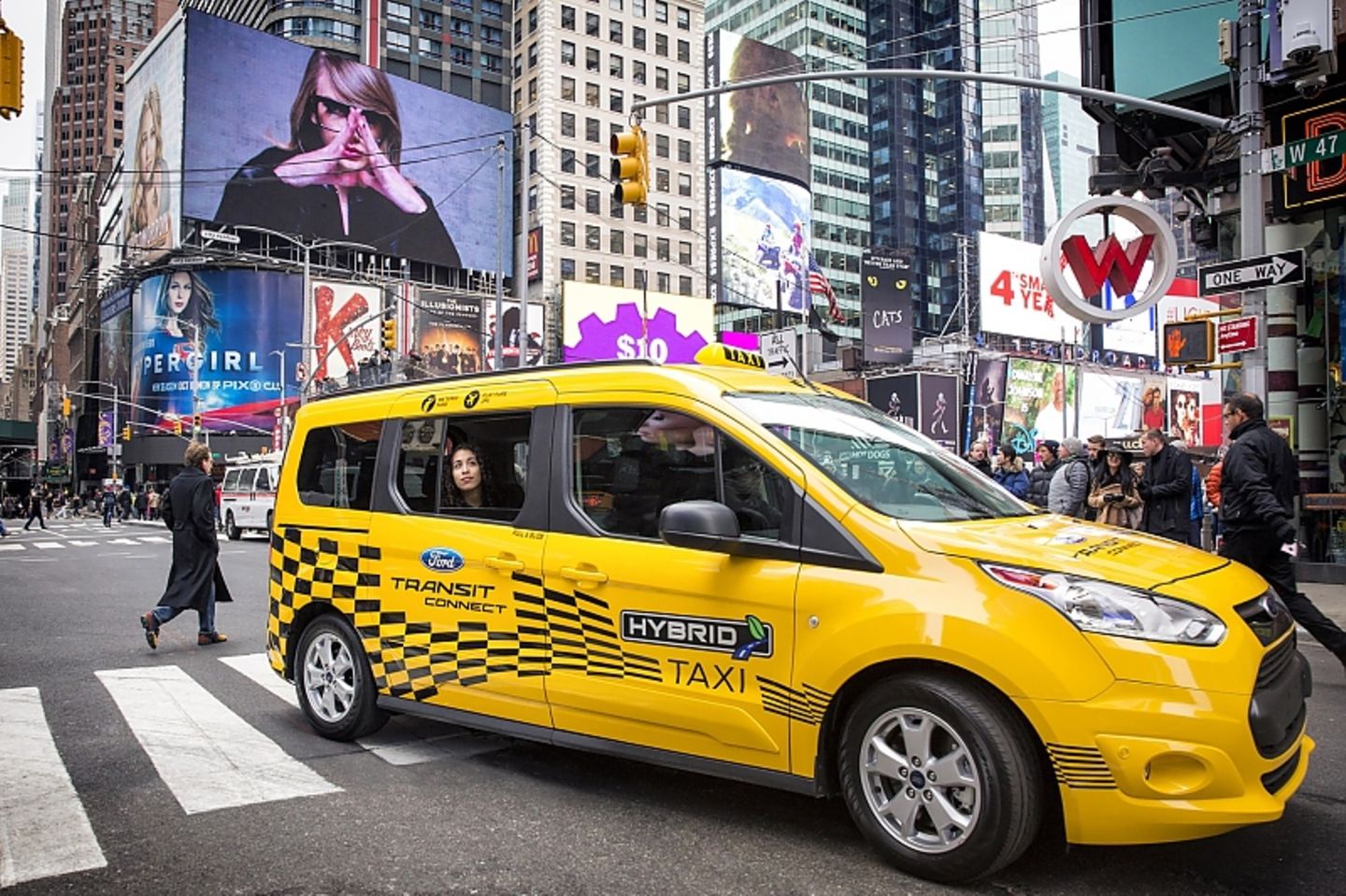 Ford Hybrid Taxi NY