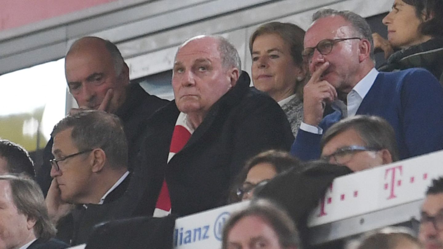 Uli Hoeneß beim FC Bayern München