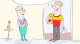 Cartoons von Tobias Schülert: Klimawandel - So schlecht geht es Frau Holle