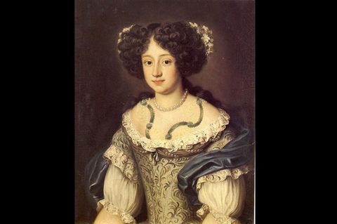 Ein Porträt von Sophie Dorothea als junge Frau