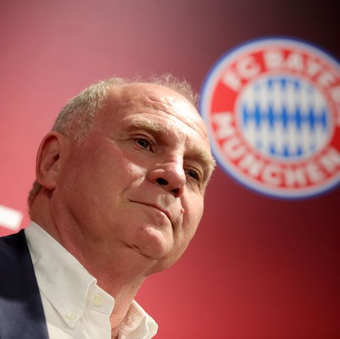 FC-Bayern-München-Präsident Uli Hoeneß steht voll hinter seinem Trainer Niko Kovac