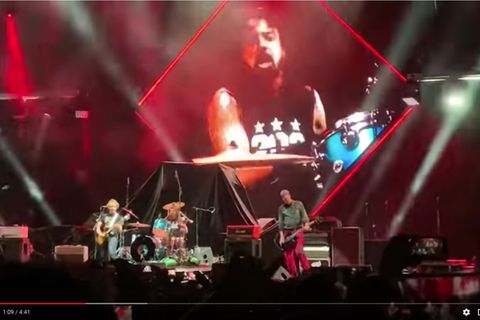 Nirvana-Reunion beim Song "In Bloom"
