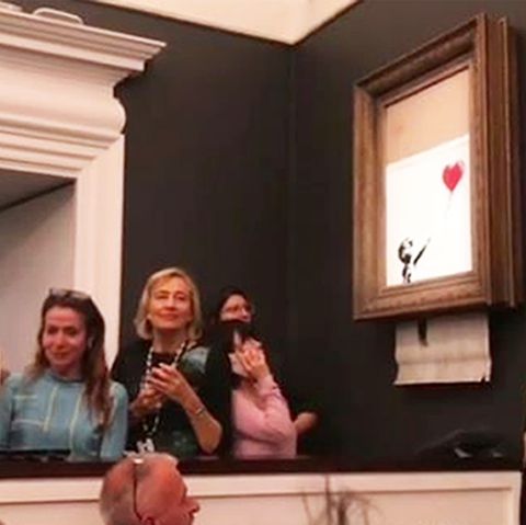 Banksy: Künstler meldet sich wegen geschreddertem Werk