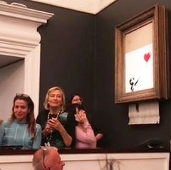 Banksy: Künstler meldet sich wegen geschreddertem Werk