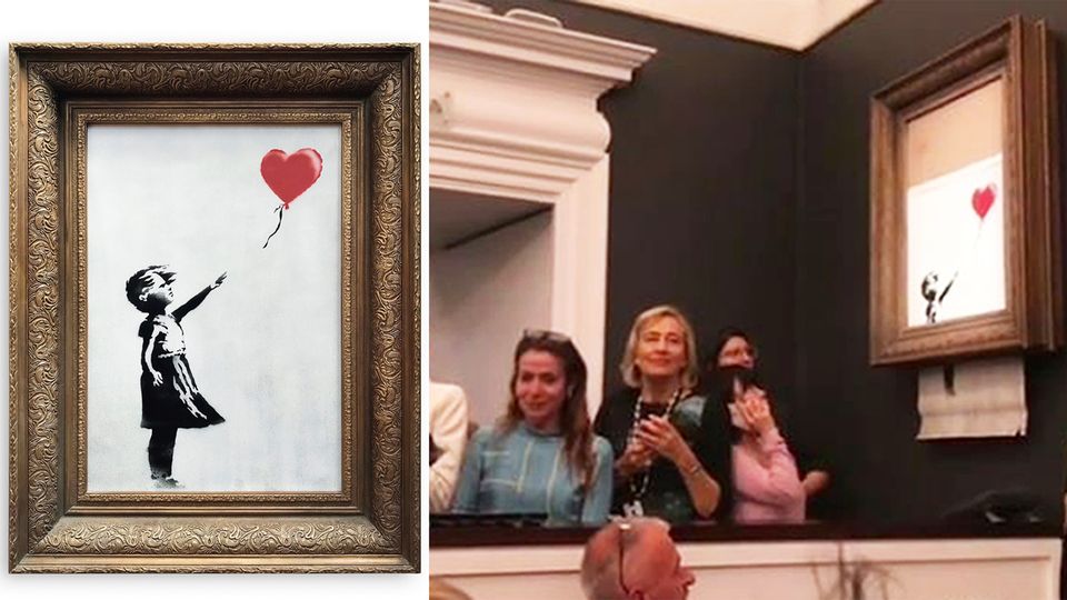 Banksy: Künstler meldet sich wegen geschreddertem Werk