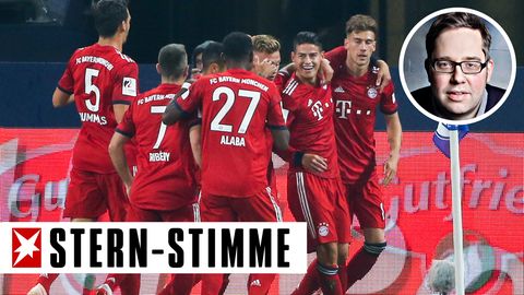Die Spieler des FC Bayern werden sehr bald wieder Grund zum Feiern haben, meint stern-Stimme Philipp Köster