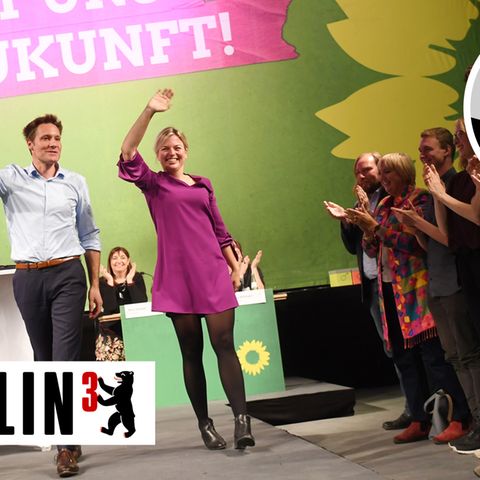 Bayerns Grüne Spitzenkandidaten Katharina Schulze und Ludwig Hartmann