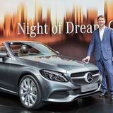 Mercedes C-Klasse Cabrio mit Ola Källenius - die offene Version dürfte es schwer haben