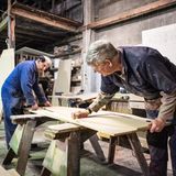 Feinste Maßarbeit: Die Särge gibt es in vier verschiedenen Größen.