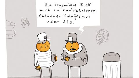 Lustige Karikatur Ausstellung Zum Thema Alter Stern De