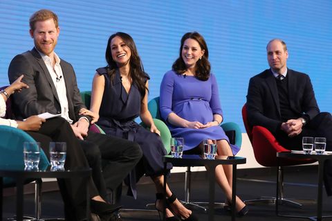 Prinz Harry, Meghan Markle, Herzogin Kate und Prinz William