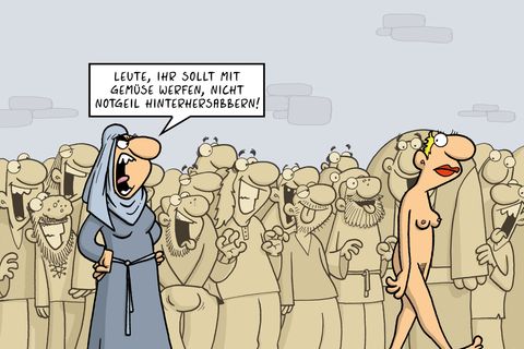Cartoon-Buch: Für Fans von "Game of Thrones": Sex, Blut & Köpfe Roll'n