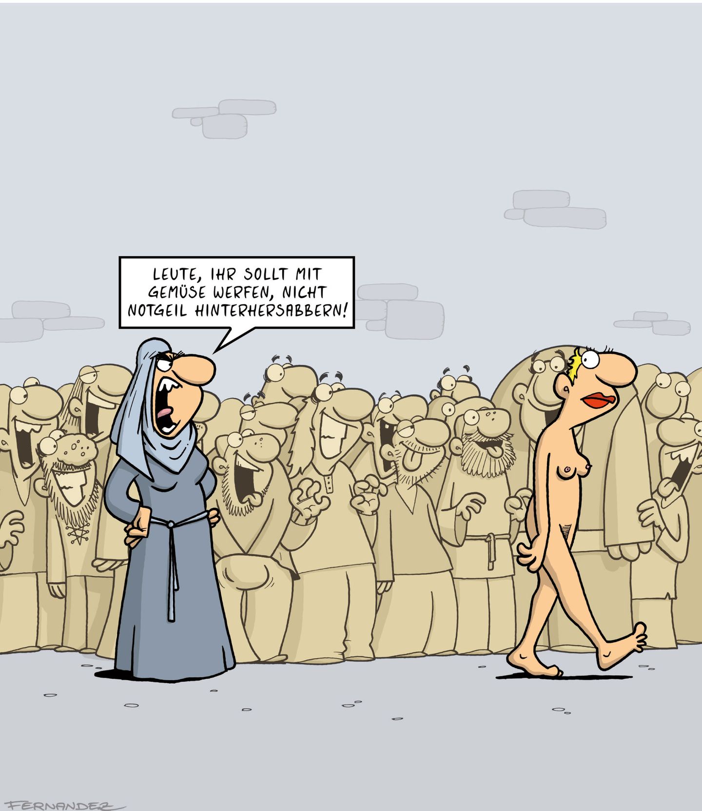 Cartoon-Buch: Für Fans von "Game of Thrones": Sex, Blut & Köpfe Roll'n